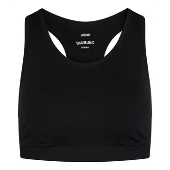 Zebdia Seamless women´s sports bra, Black