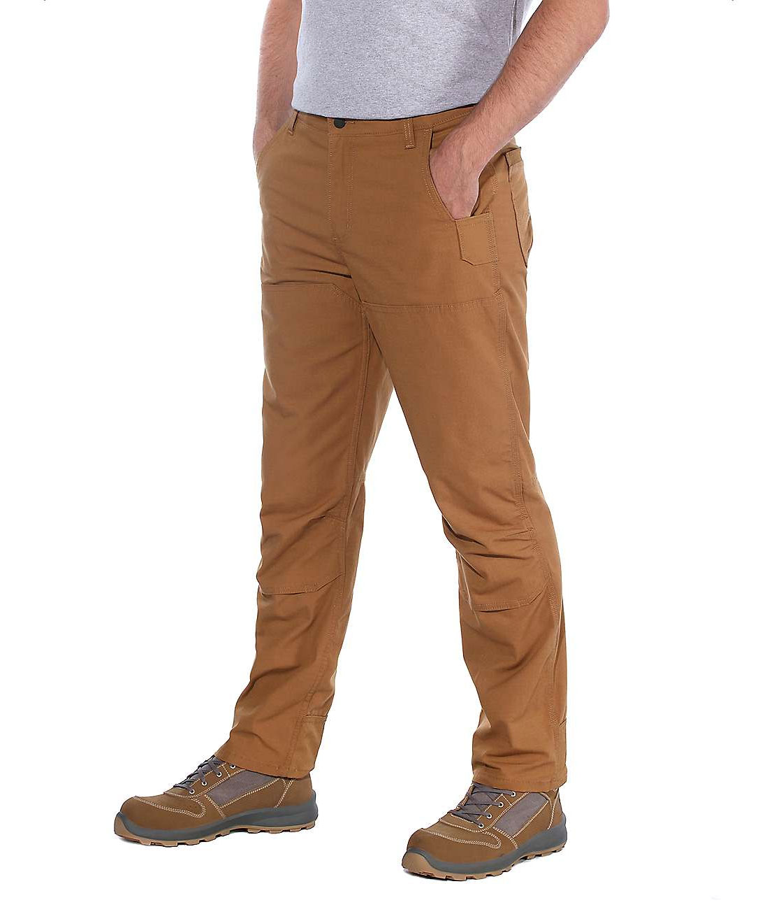 Carhartt Double Front arbejdsbukser, Carhartt Brown, large image number 3