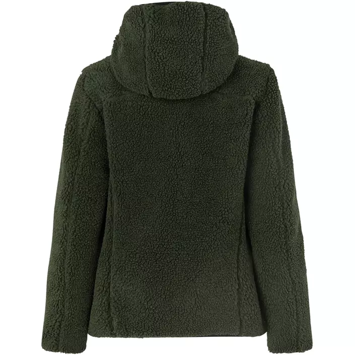 ID women's pile fleece jacket, Olive, large image number 1
