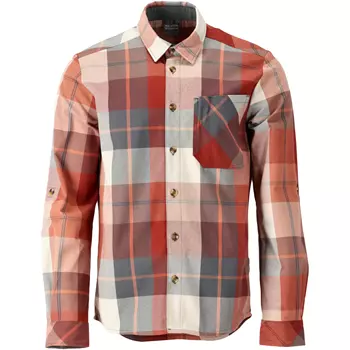 Mascot Customized flannel shirt, Autumn red