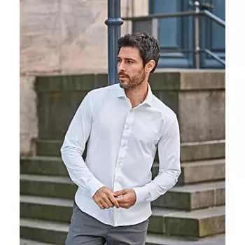 Tee Jays Active Modern fit skjorte, White 
