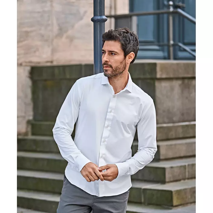 Tee Jays Active Modern fit skjorta, White, large image number 1