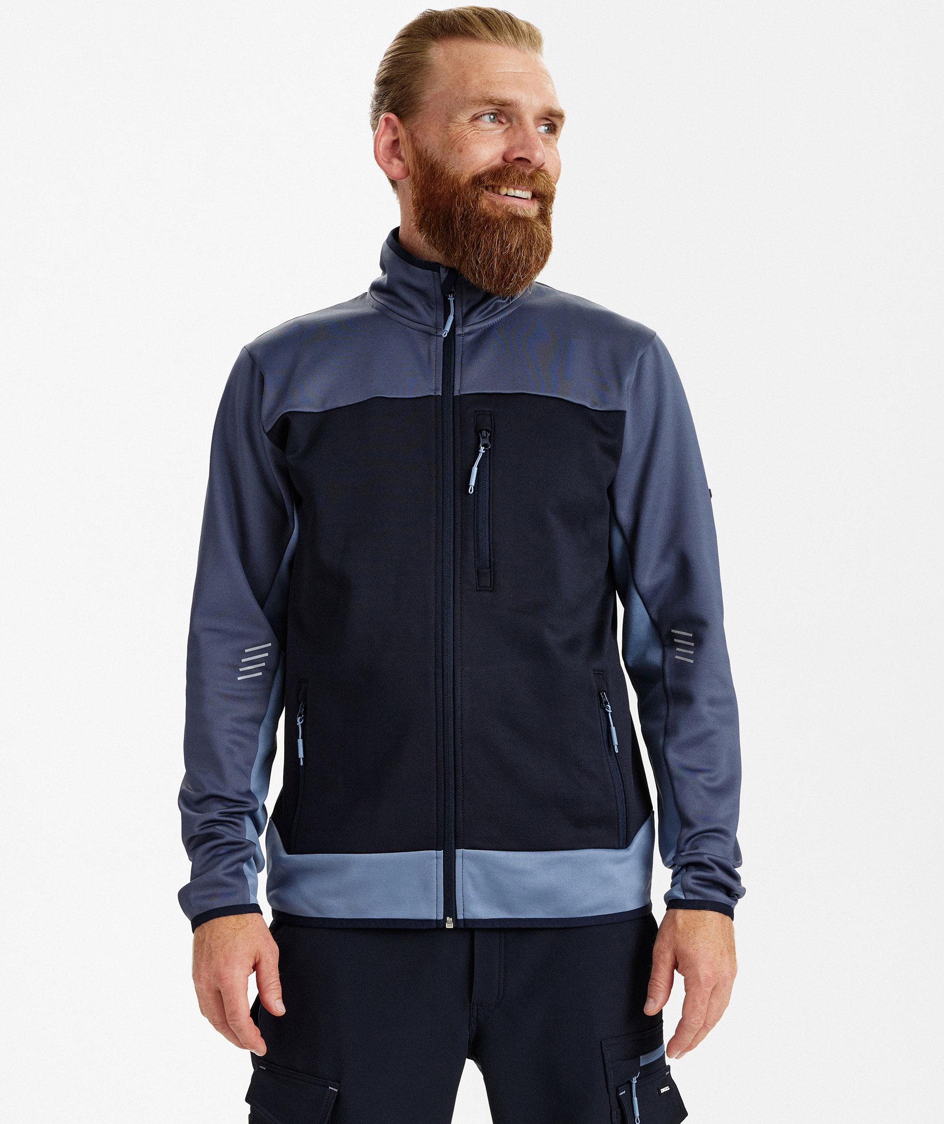 Engel Entire midlayer cardigan, Deep Blue/Dark Sea, large image number 1