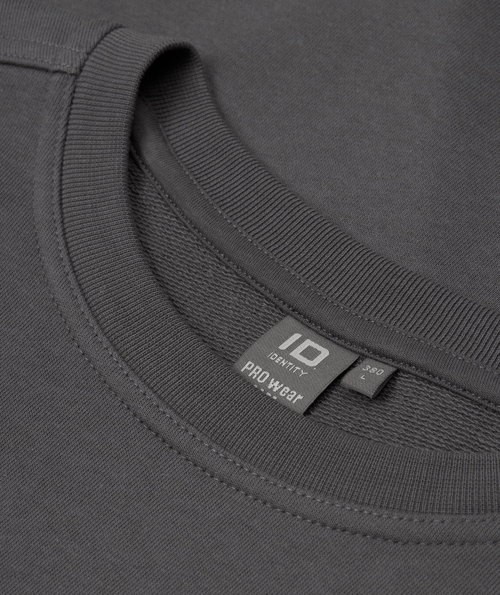 ID Pro Wear CARE sweatshirt, Silver Grey, large image number 3
