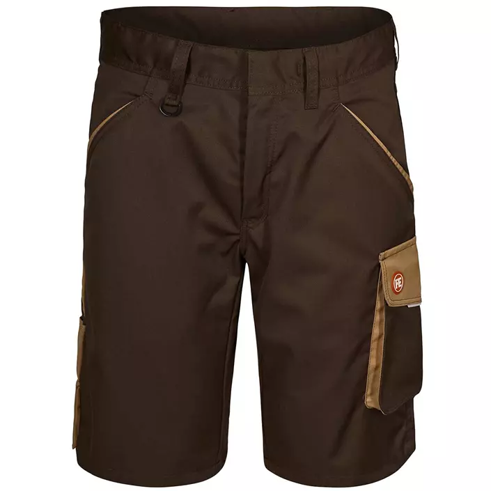 Engel Galaxy Light arbetsshorts, Mokkabrun/Toffee Brown, large image number 0
