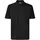 ID PRO Wear Polo T-shirt med trykknapper, Sort, Sort, swatch