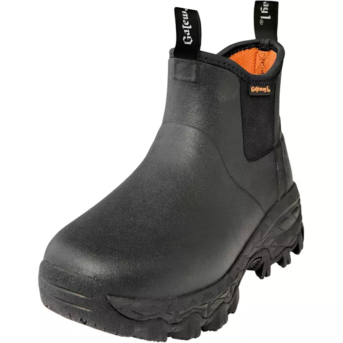 Gateway1 Woodwalker 7" gummistövlar, Svart, large image number 0