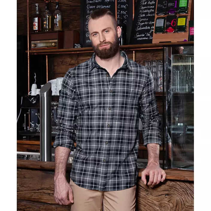 Karlowsky Flair Urban-Style Slim fit skjorta, Svart, large image number 1