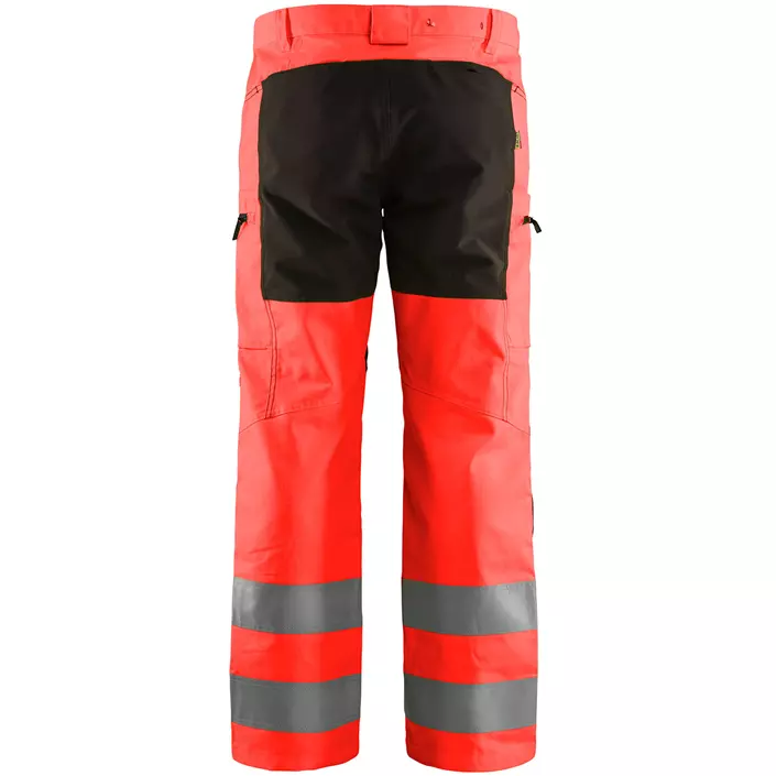 Blåkläder arbejdsbukser, Hi-vis Rød/Sort, large image number 1