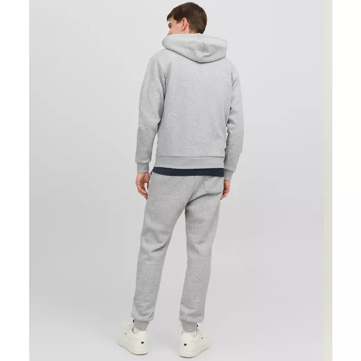 Jack & Jones JJEBRADLEY Hoodie mit Reißverschluss, Light Grey Melange, large image number 3