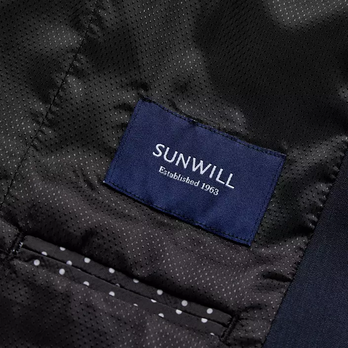 Sunwill Traveller Modern fit dame blazer med uld, Dark blue, large image number 4