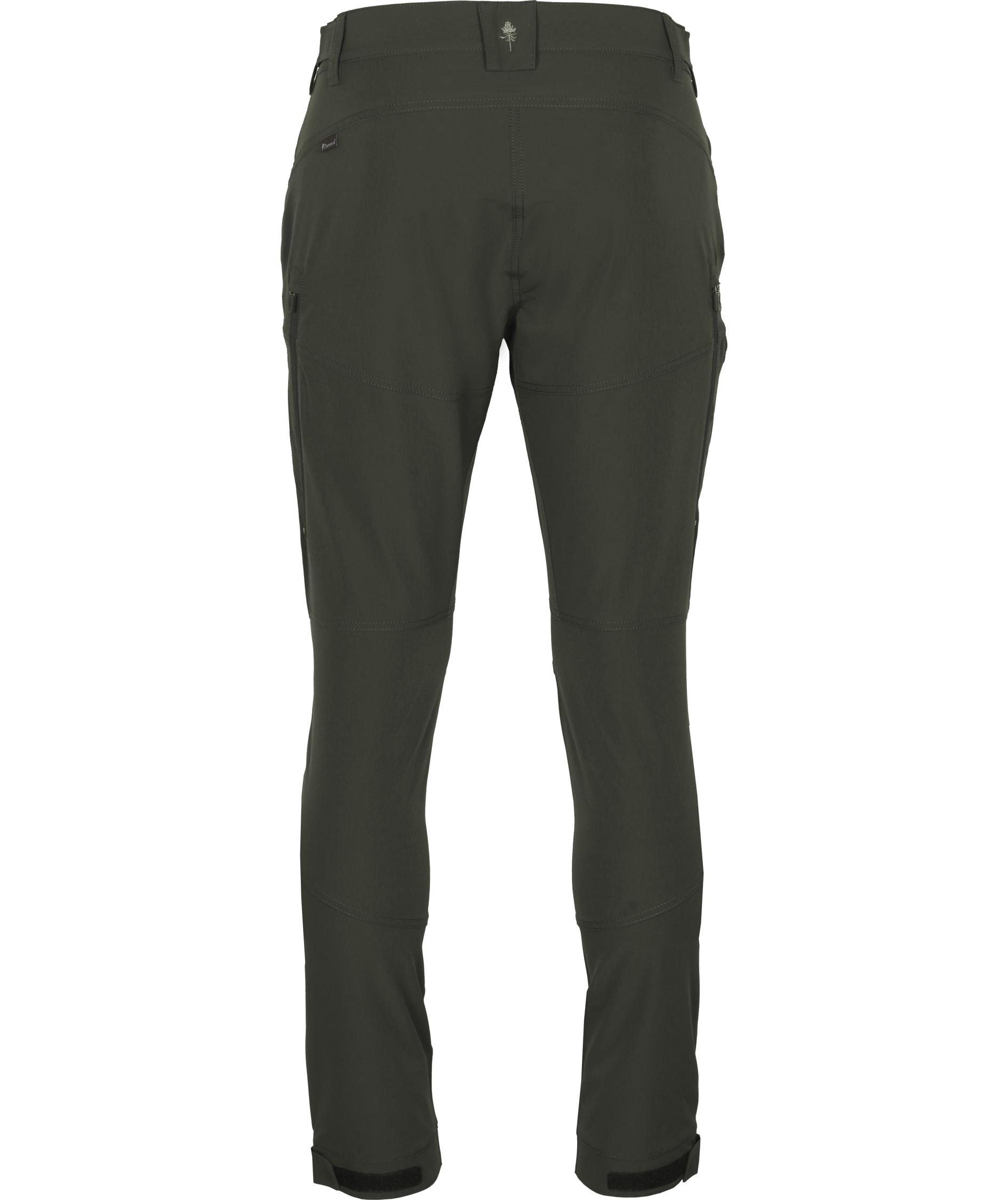 Pinewood&nbsp;Finnveden Trail stretch damebukser, M&oslash;rkegr&oslash;n, large image number 1