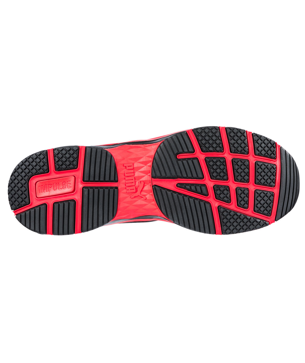 Puma Fuse Motion Red Low 2.0 skyddsskor S1P, Svart/R&ouml;d, large image number 5