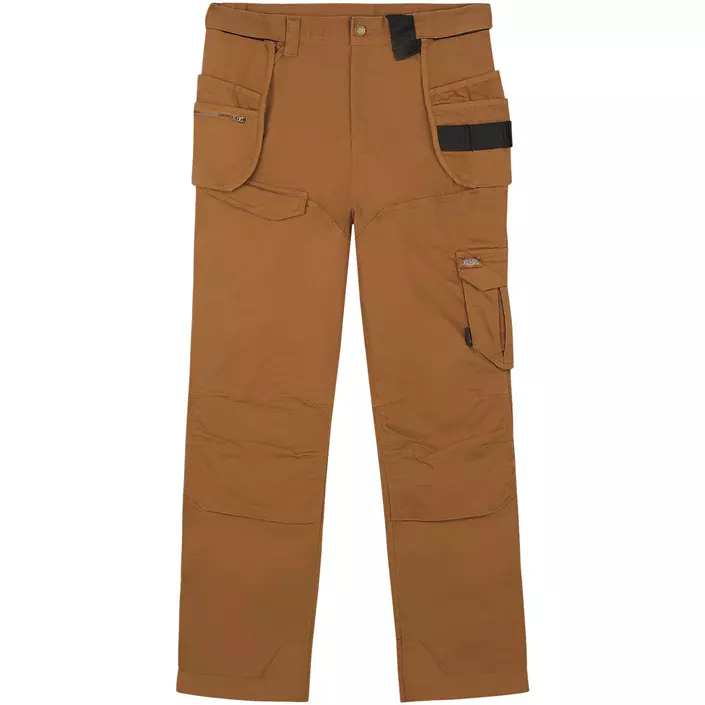 Dickies TechDuck hantverksbyxa, Rinsed Brown Duck, large image number 0