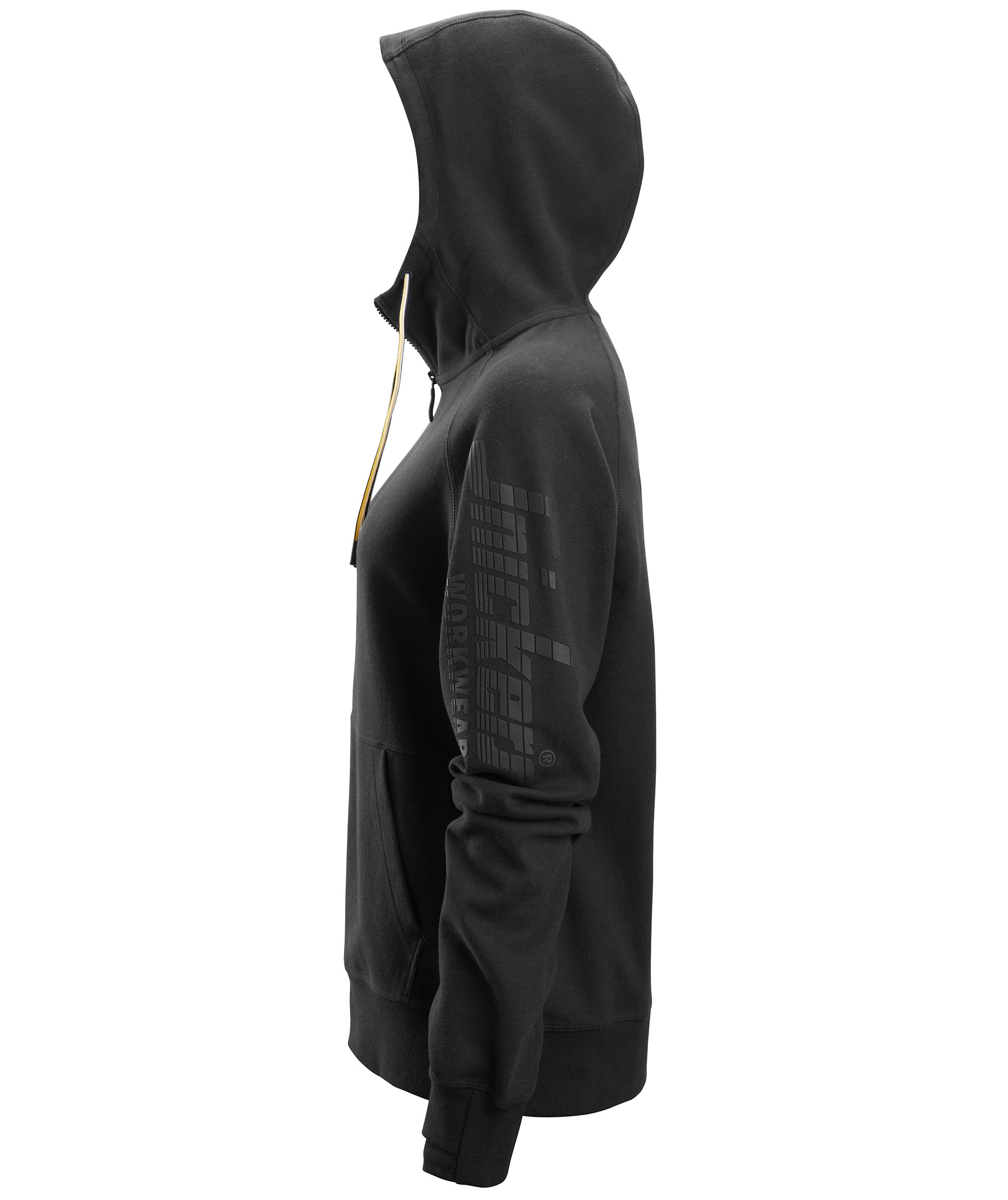 Snickers Logo dame h&aelig;ttetr&oslash;je 2877, Black, large image number 3