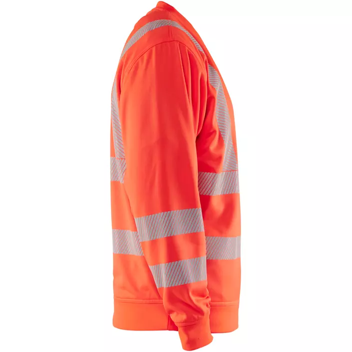 Blåkläder sweatshirt, Hi-Vis Rød, large image number 2