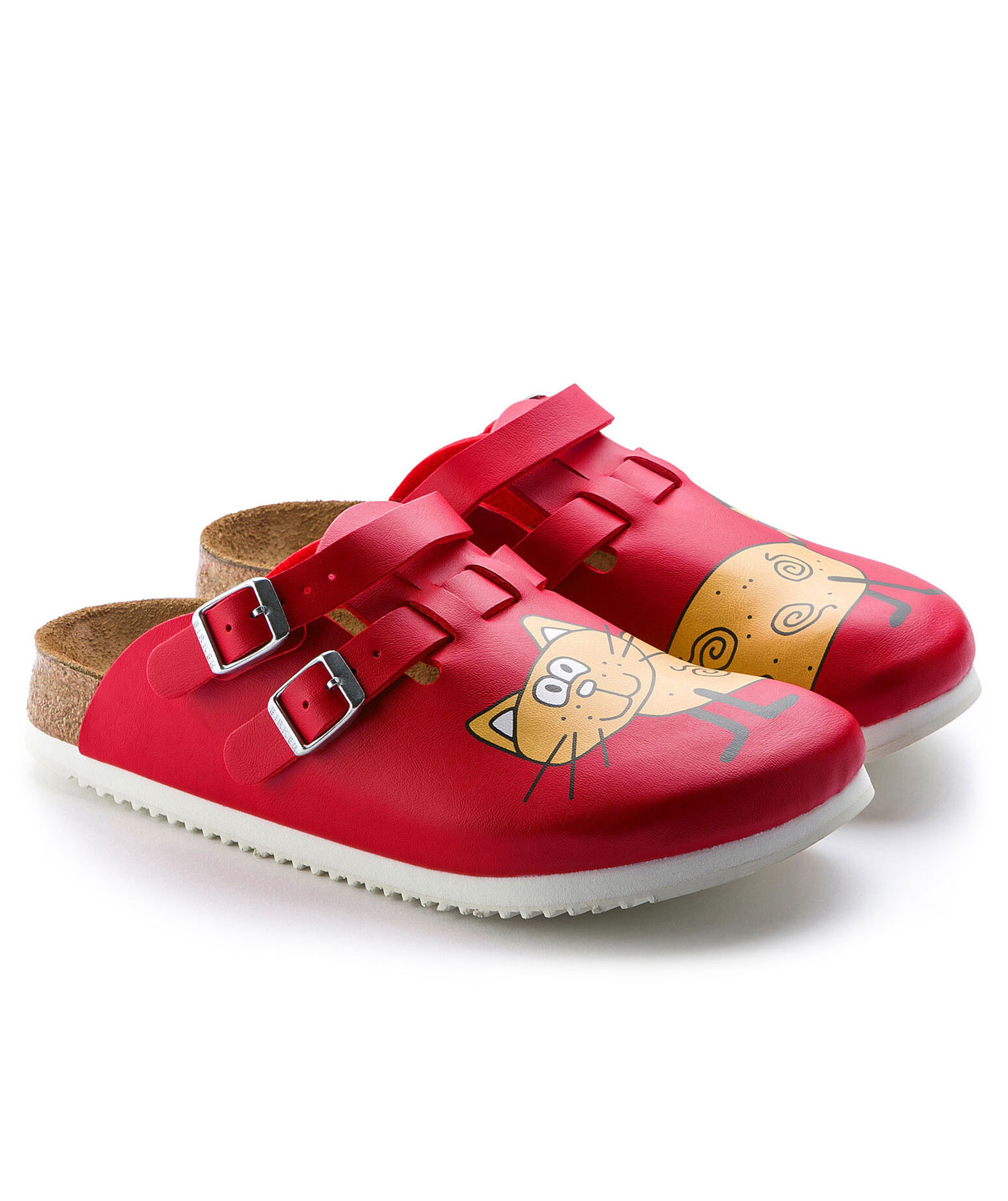 Birkenstock Kay SL Narrow Fit women's sandals, Red, large image number 4