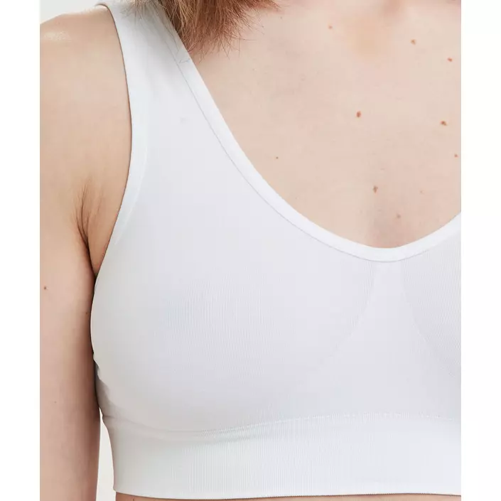 Decoy Microfiber bra, White, large image number 4