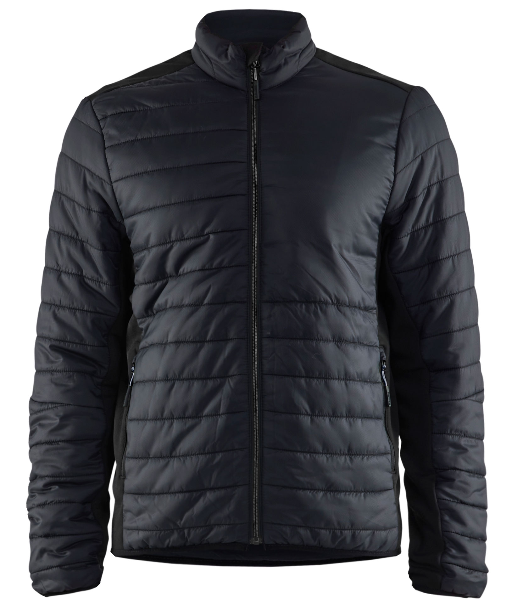 Bl&aring;kl&auml;der vatteret jakke, Sort/M&oslash;rkegr&aring;, Sort/M&oslash;rkegr&aring;, swatch