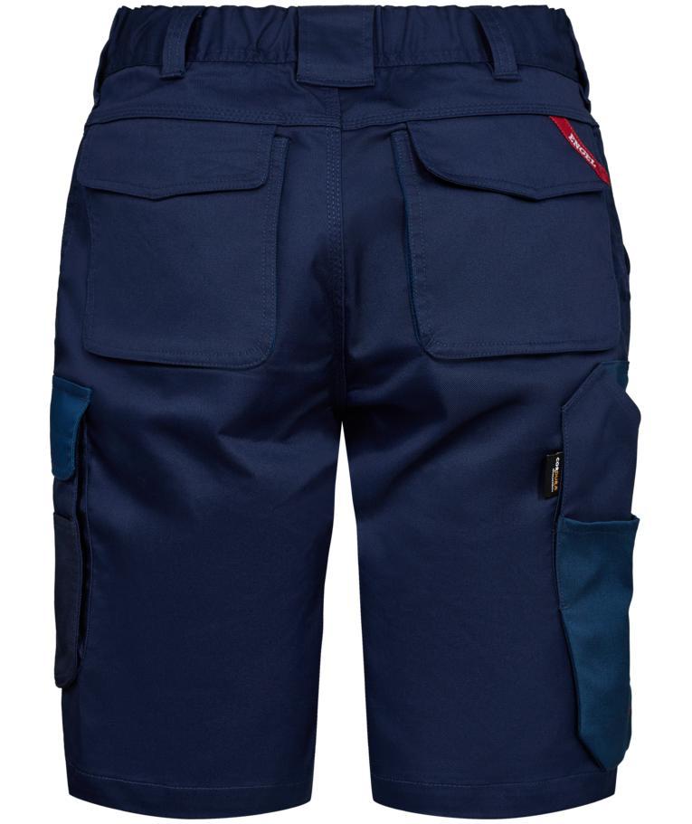 Engel Galaxy women's work shorts, Blue Ink/Dark Petrol