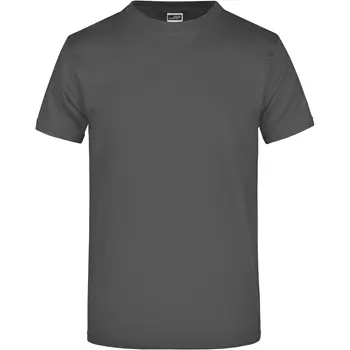 James & Nicholson T-shirt Round-T Heavy, Graphite
