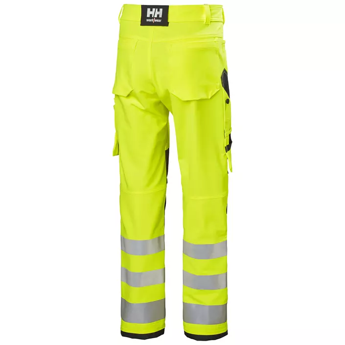 Helly Hansen Alna 4X arbetsbyxafull stretch, Varsel Gul/Ebony, large image number 2