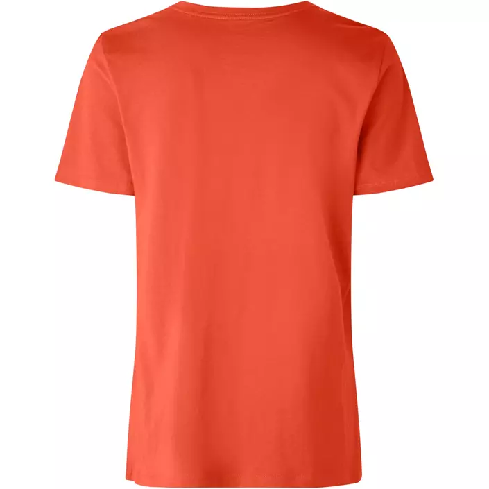 ID økologisk dame T-shirt, Koral, large image number 1