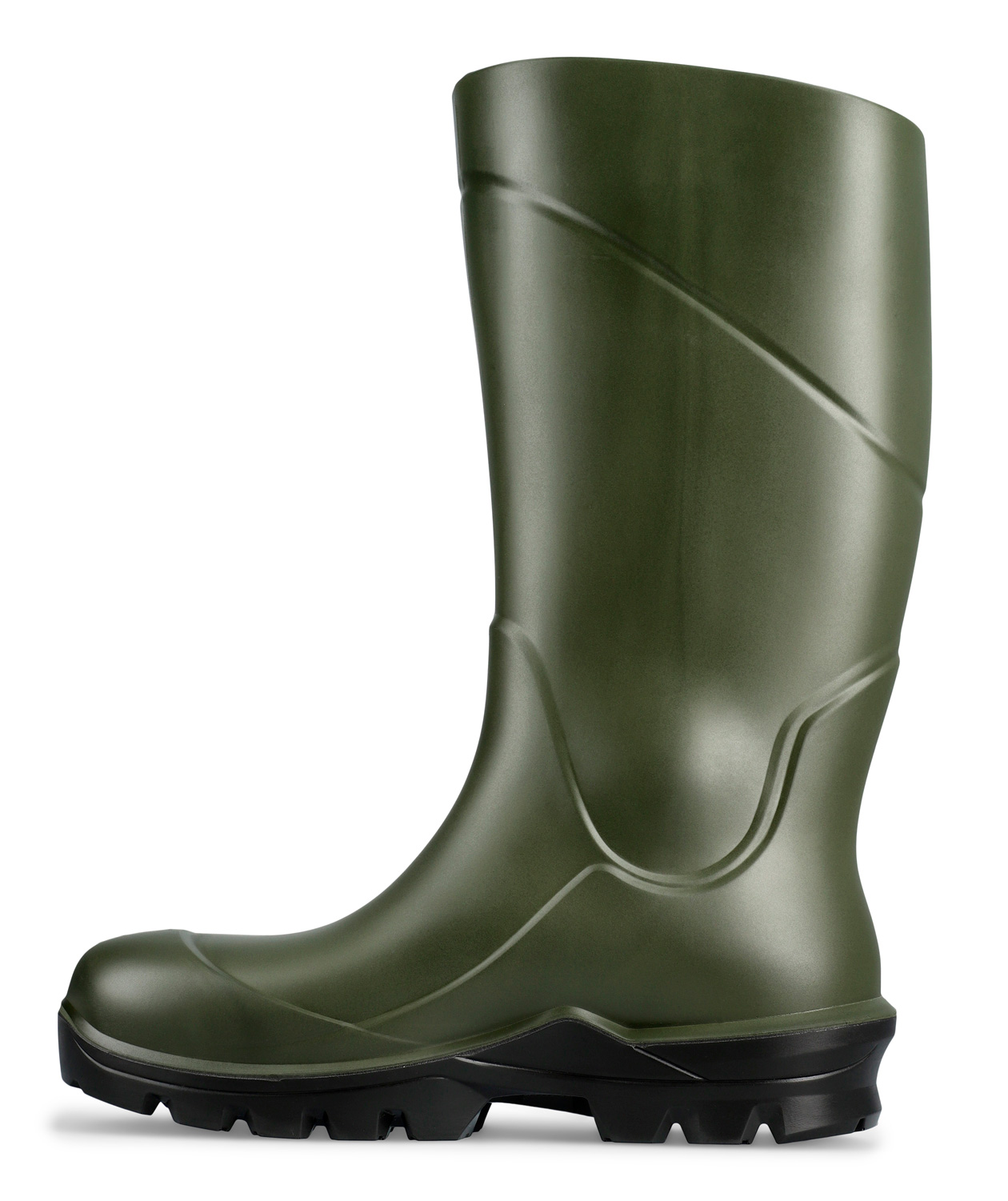Sika PU safety rubber boots S5, Green