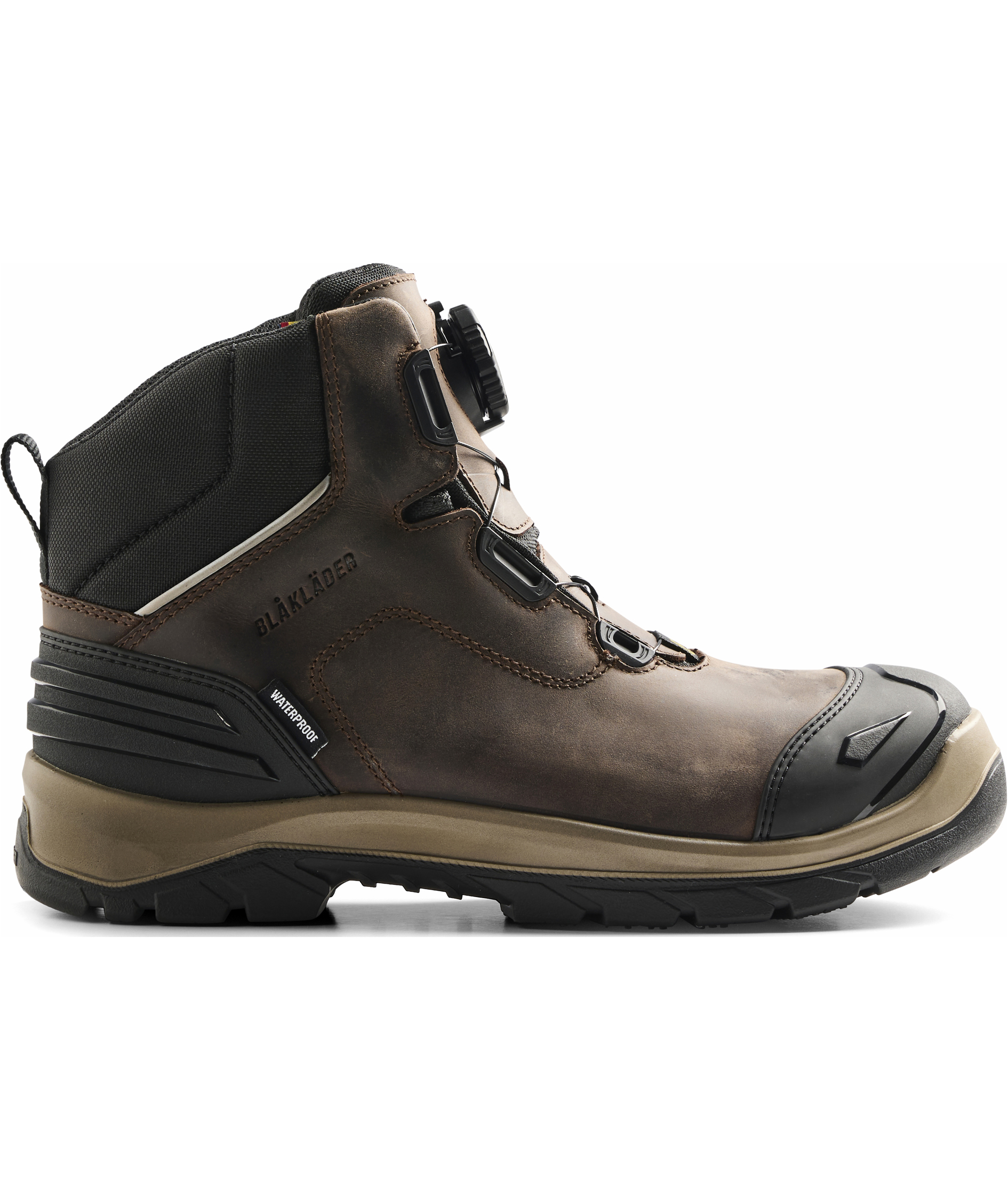 Bl&aring;kl&auml;der Elite safety boots S7S, Brown/Black