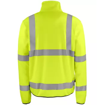 ProJob softshell jacket 6105, Hi-vis Yellow/Black