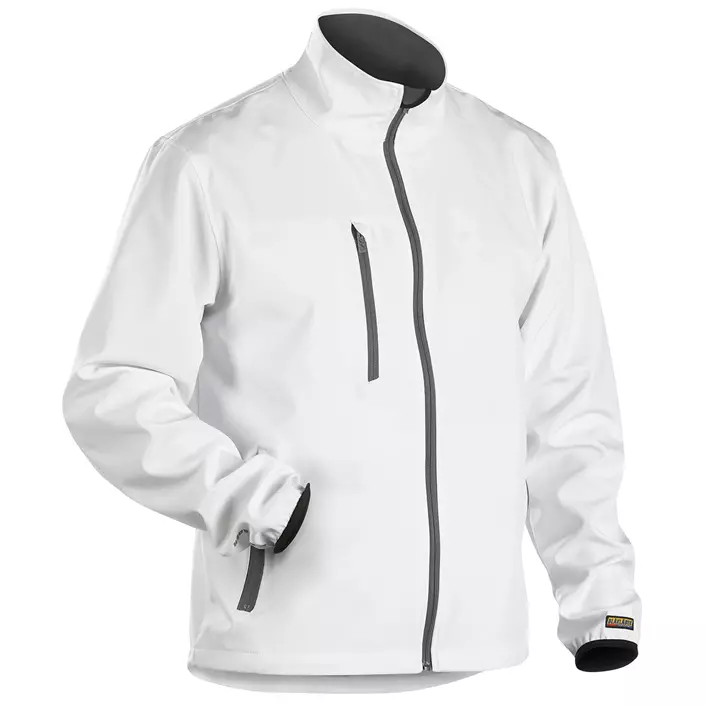 Blåkläder light softshell jacket, White/Grey, large image number 0
