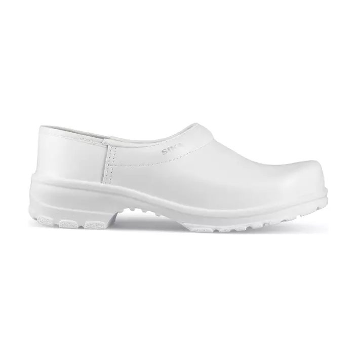 Sika Comfort clogs with heel cover OB, White, large image number 1