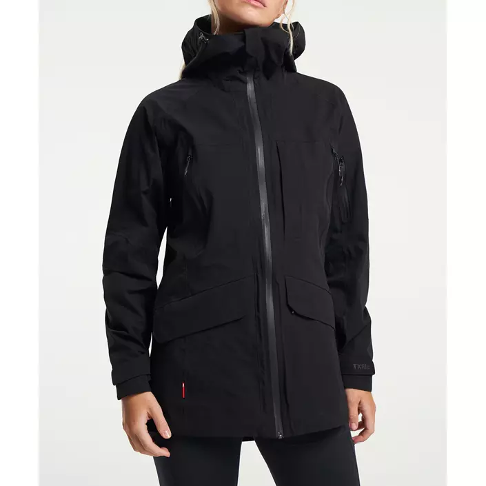 Tenson TXlite dame skaljakke, Black, large image number 8