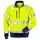 Fristads Sweatshirt 728, Hi-Vis gelb/marine, Hi-Vis gelb/marine, swatch