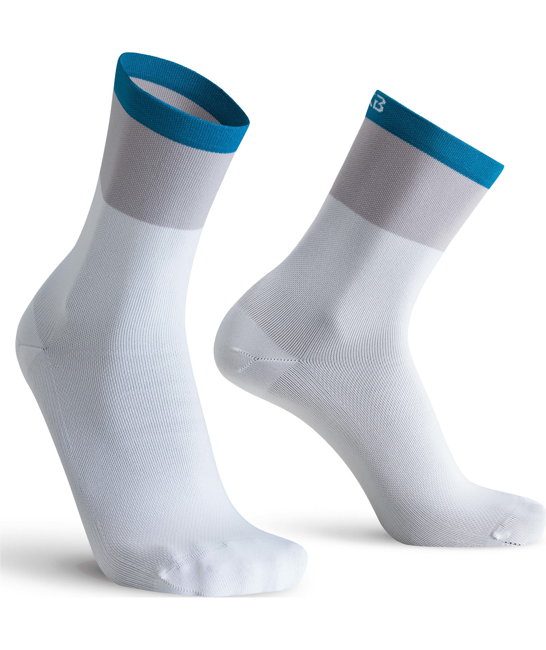 Oxyburn Block socks, White/blade, White/blade, swatch