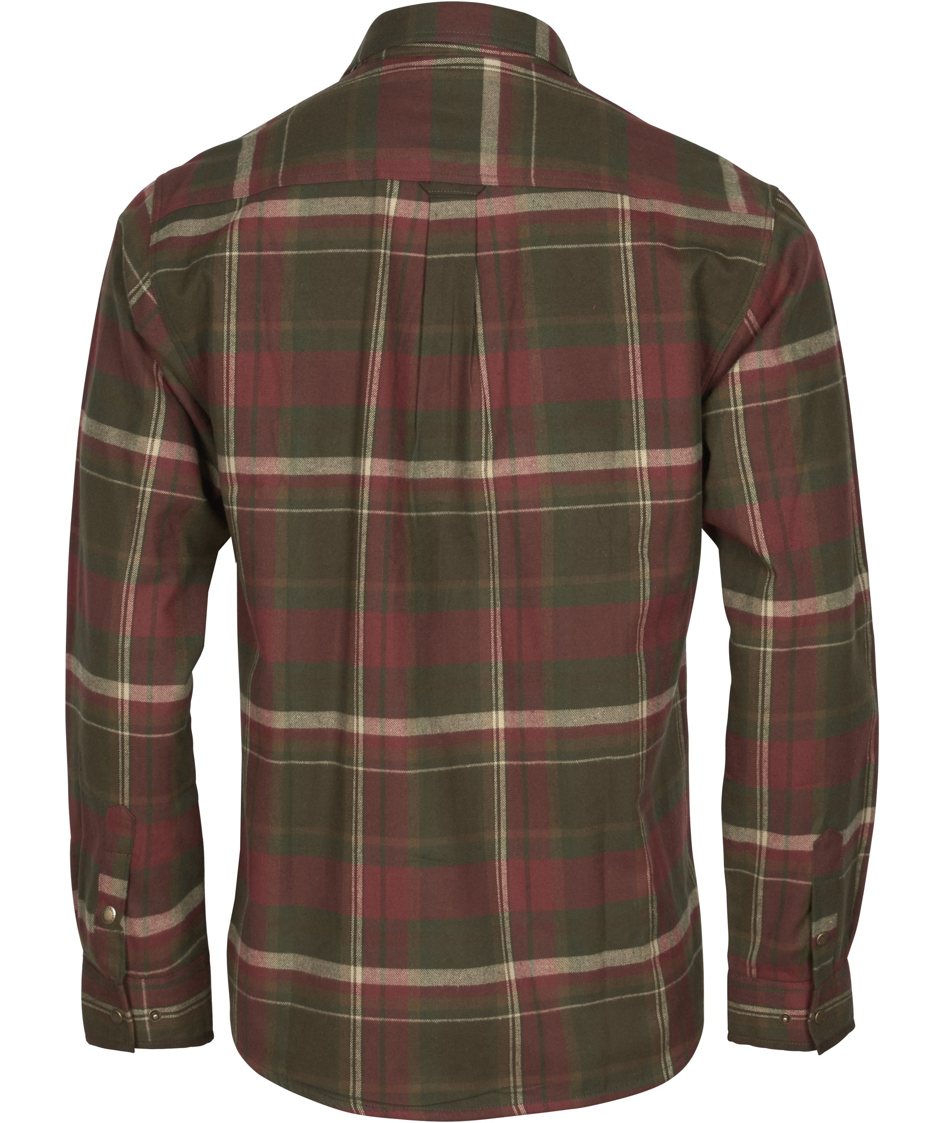 Pinewood Cornwall skovmandsskjorte, Dark Green/Dark Copper