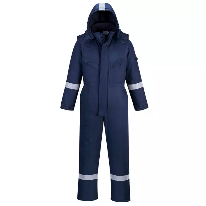 Portwest FR winter coverall, Marine Blue, large image number 0