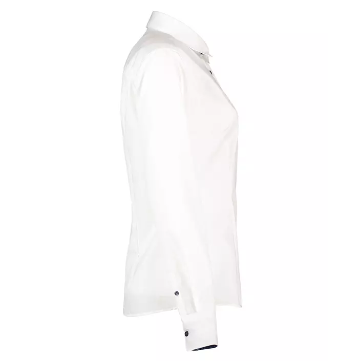 Seven Seas Fine Twill Virginia Modern fit dameskjorte, Hvid, large image number 3