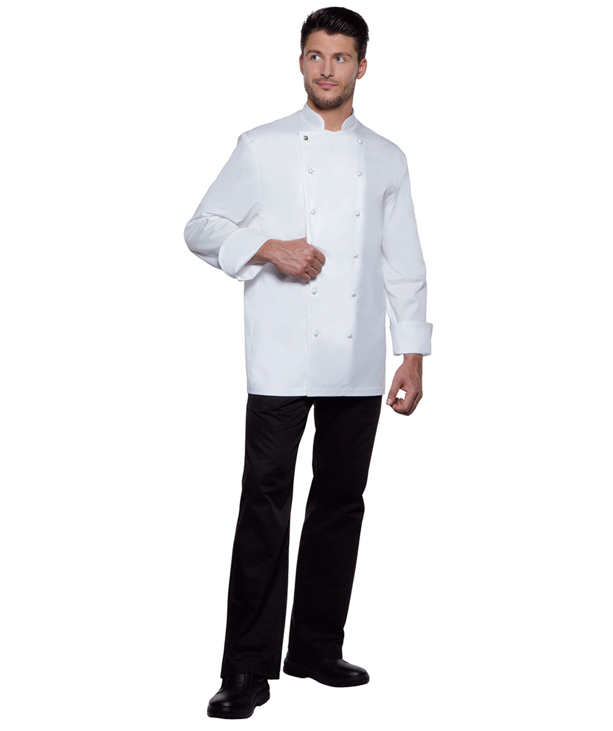 Karlowsky DIAMOND CUT&reg; chefs jacket, White