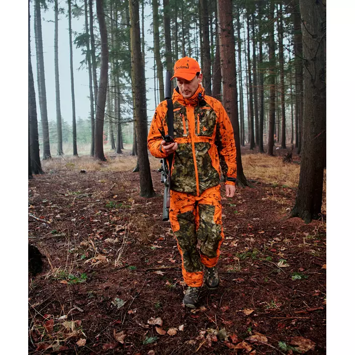 Seeland Vantage hunting jacket, InVis green/InVis orange blaze, large image number 1