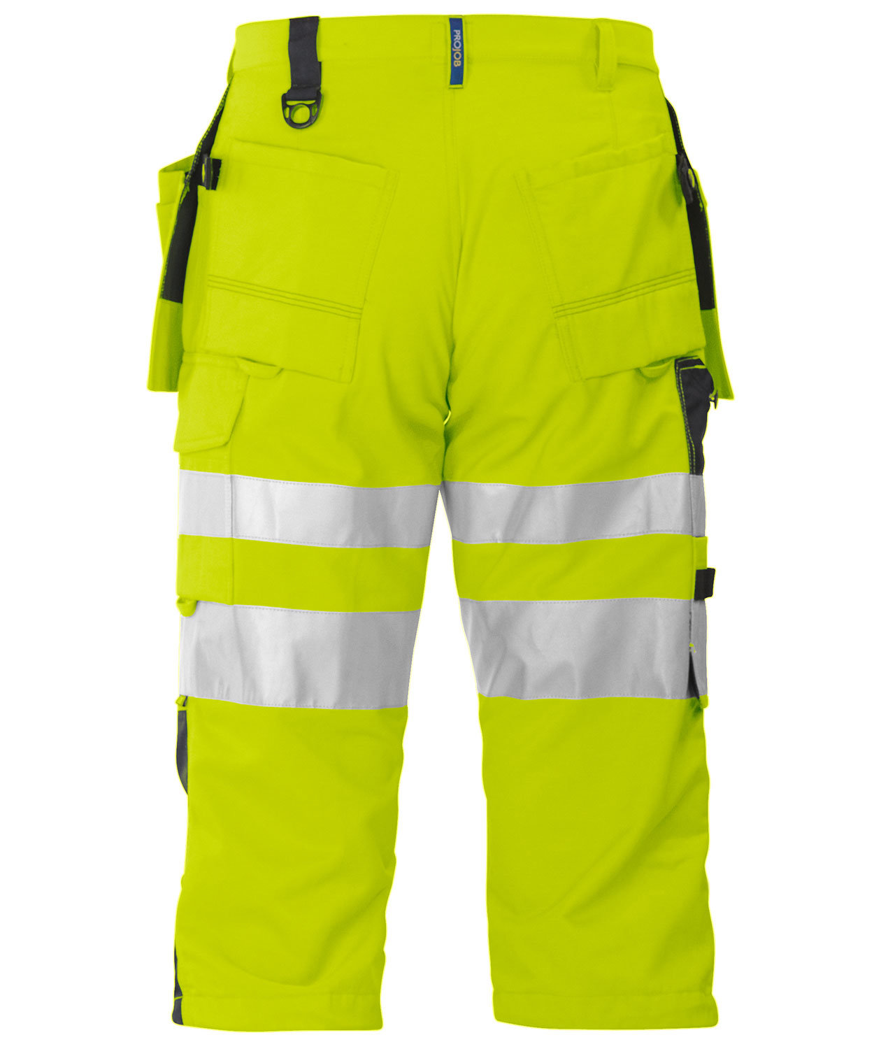 ProJob piratbyxa 6510, Gul/Svart, large image number 2