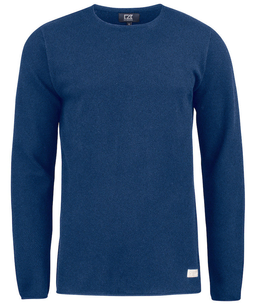 Cutter & Buck Carnation sweater, Navy melange, Navy melange, swatch