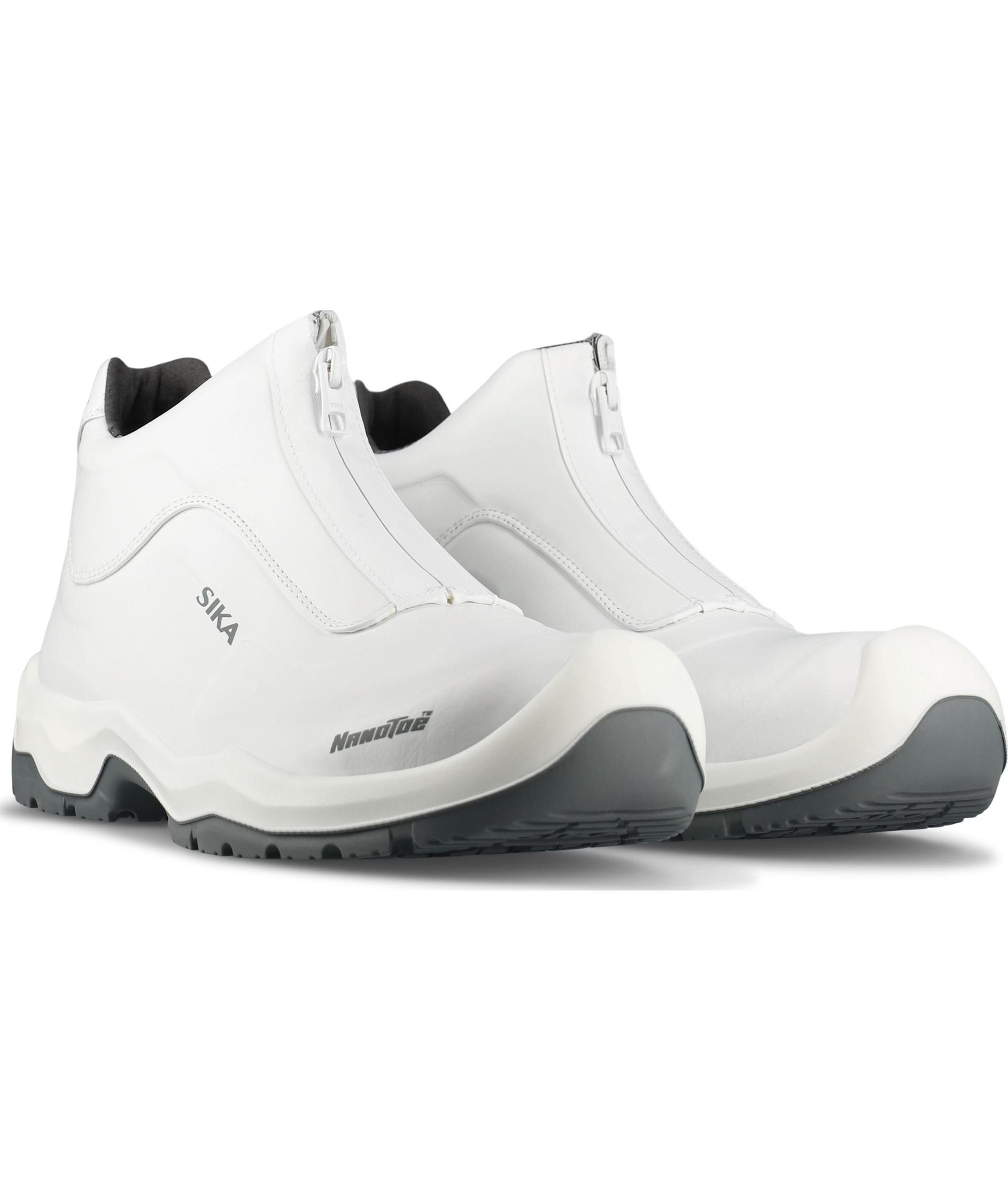 2. Sortierung Sika Sicherheitsstiefeletten Front S2, Wei&szlig;