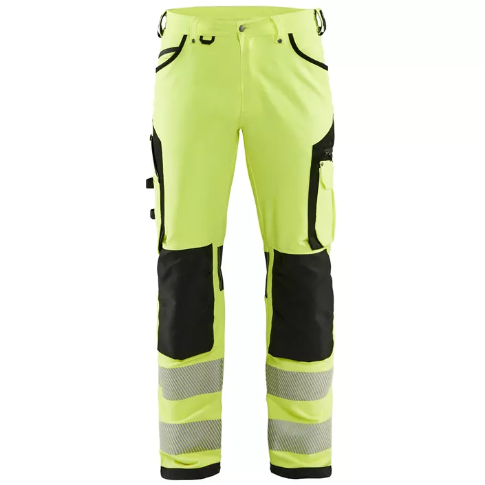 Blåkläder arbejdsbukser full stretch, Hi-vis Gul/Sort, large image number 0