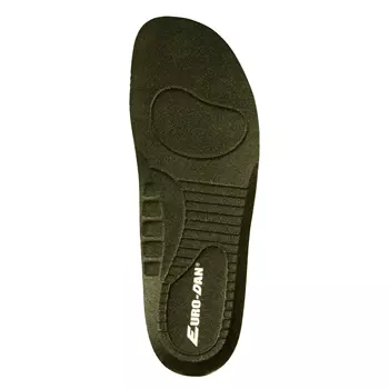 Euro-Dan Flex insoles for clogs with heel cover, Black