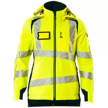 Mascot Accelerate Safe women's winter jacket, Hi-Vis Yellow/Dark Marine
