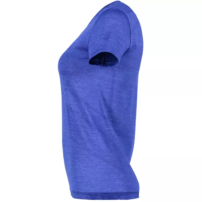GEYSER Seamless women's T-shirt, Royal blue melange, large image number 3