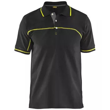 Blåkläder Unite polo T-shirt, Black/Yellow
