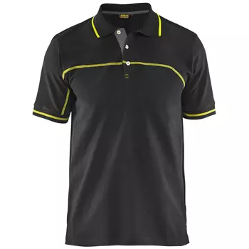 Blåkläder Unite polo T-shirt, Black/Yellow