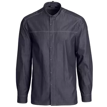 Kentaur modern fit chefs-/service shirt, Ocean Blue